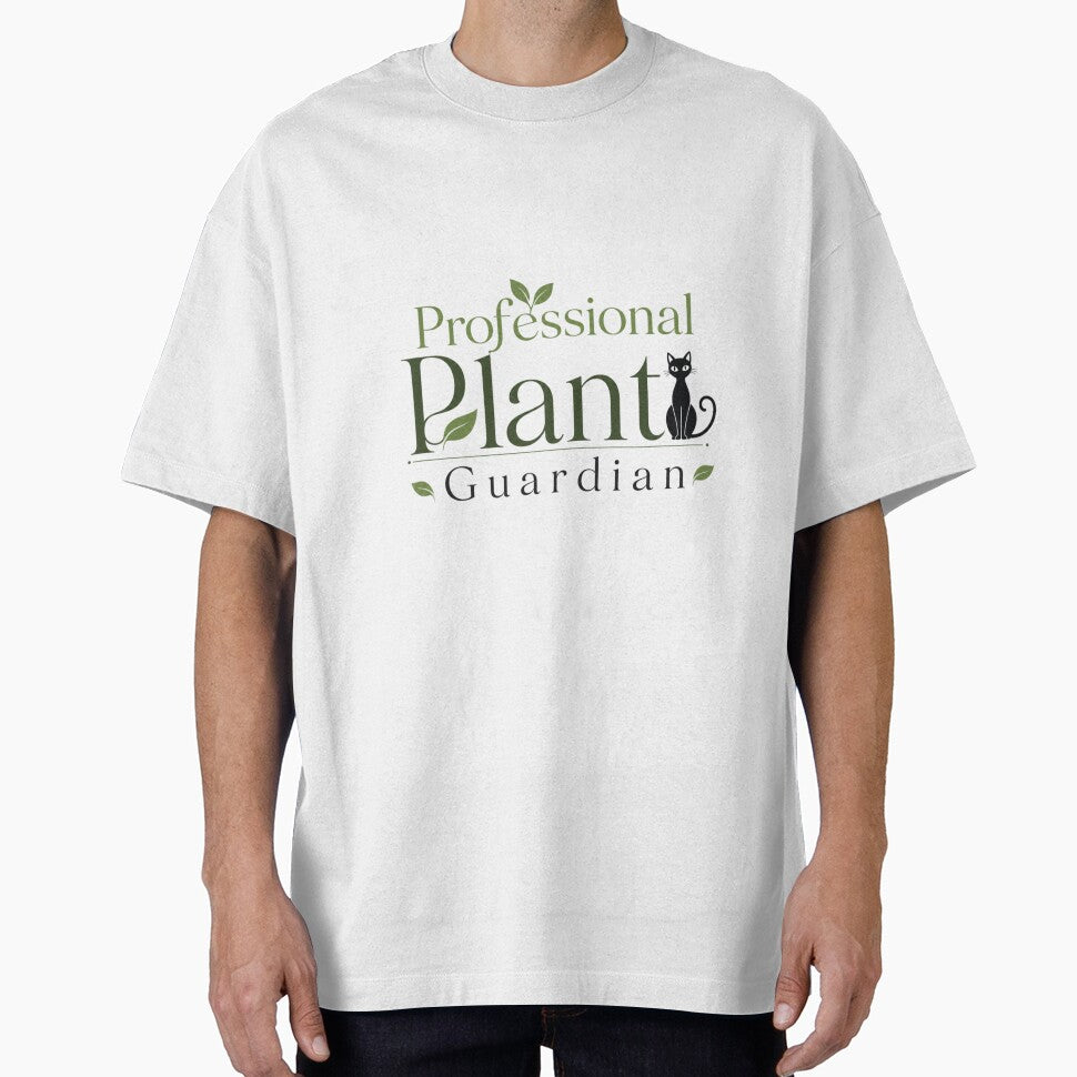 Professional Plant Guardian Black Cat Mom Kawaii T-Shirt by Ashley critters