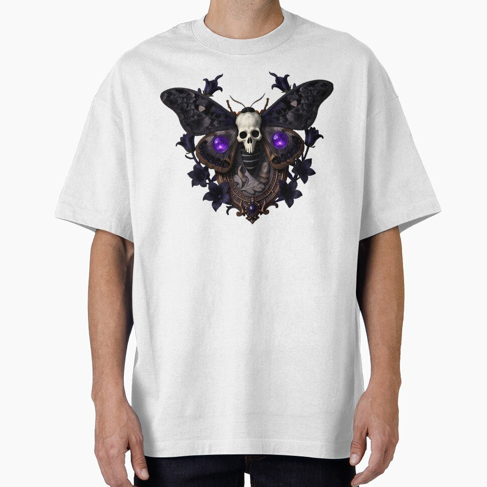 Gothic Cemetery Deaths Head Hawkmoth by IllumeInk