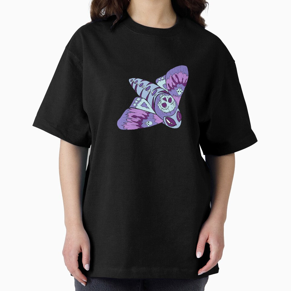 blue goth moth skull by HGothMoths
