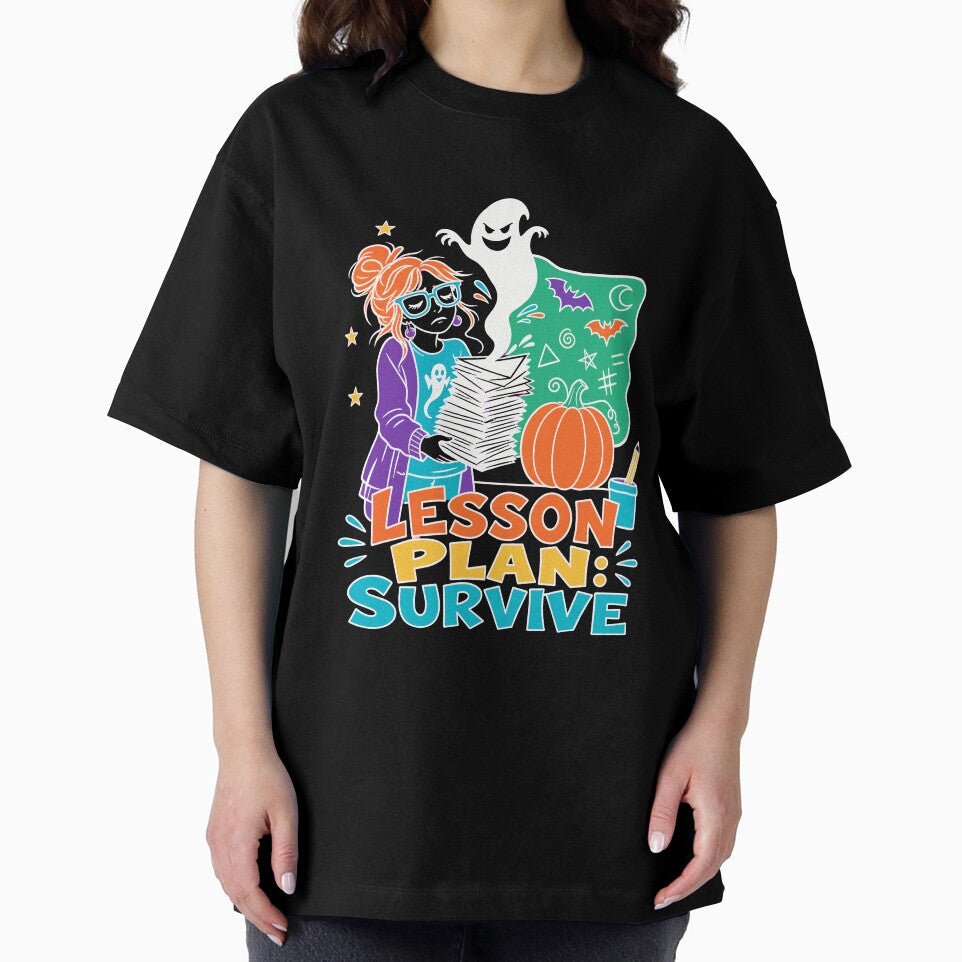 Halloween Teacher Humor | Lesson Plan Survive Ghost Classroom by Uglyandcute
