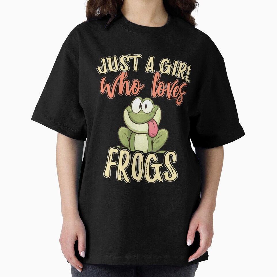 Just A Girl Who Loves Frogs by MobertsonArt