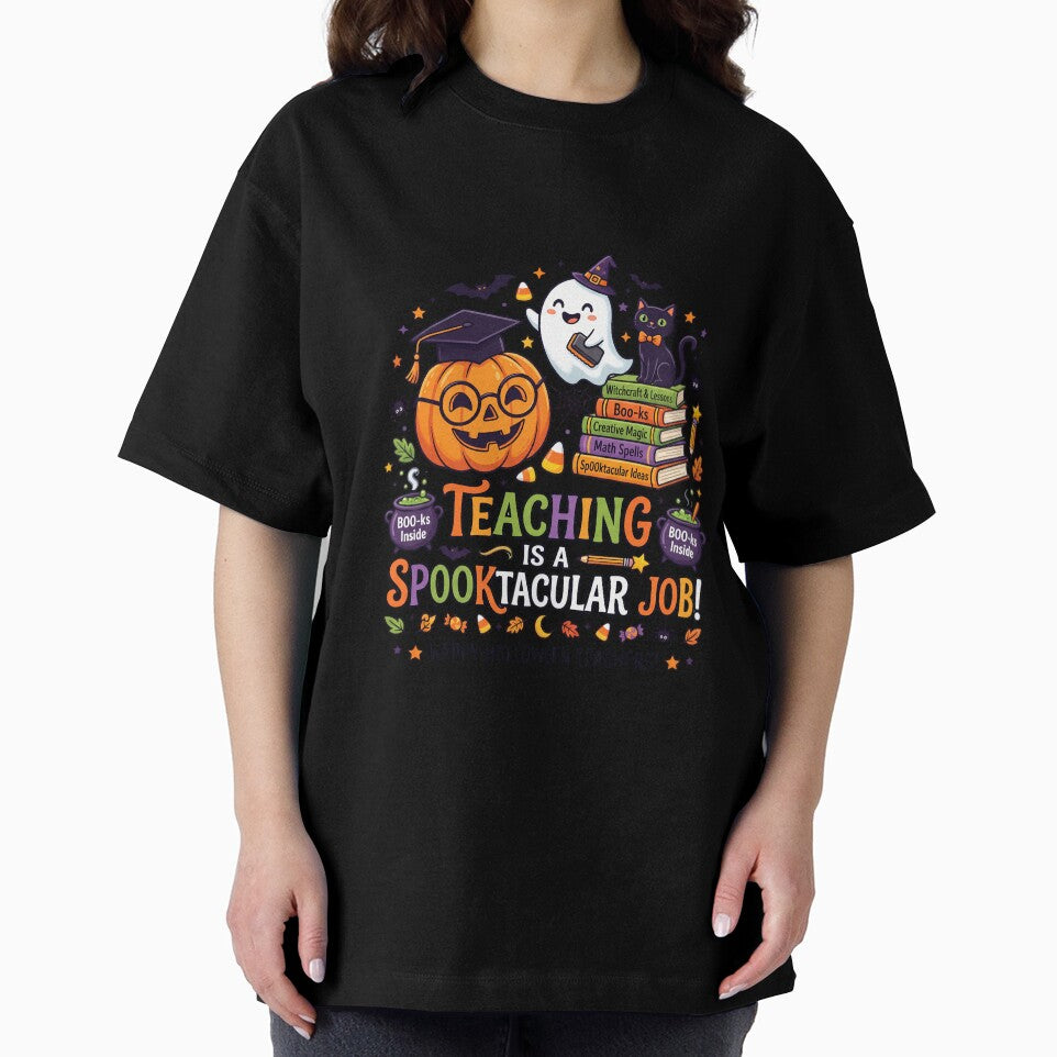 Teaching is a Spooktacular Job Halloween Teacher by DarkOriginArts