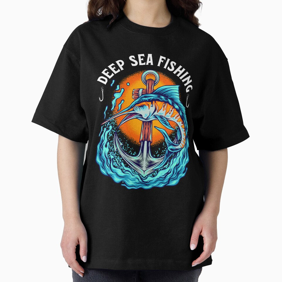 Deep Sea Fishing Marlin Fishing by Uppercase Tees