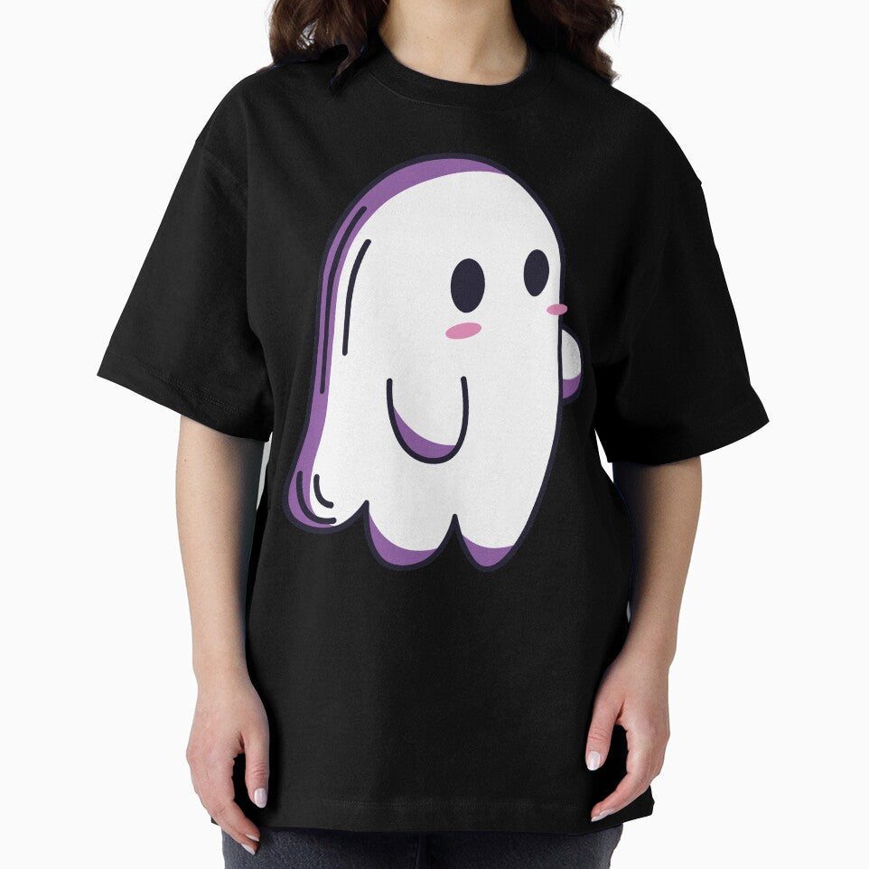 Cute, Friendly Halloween Ghost by ZodesignArt