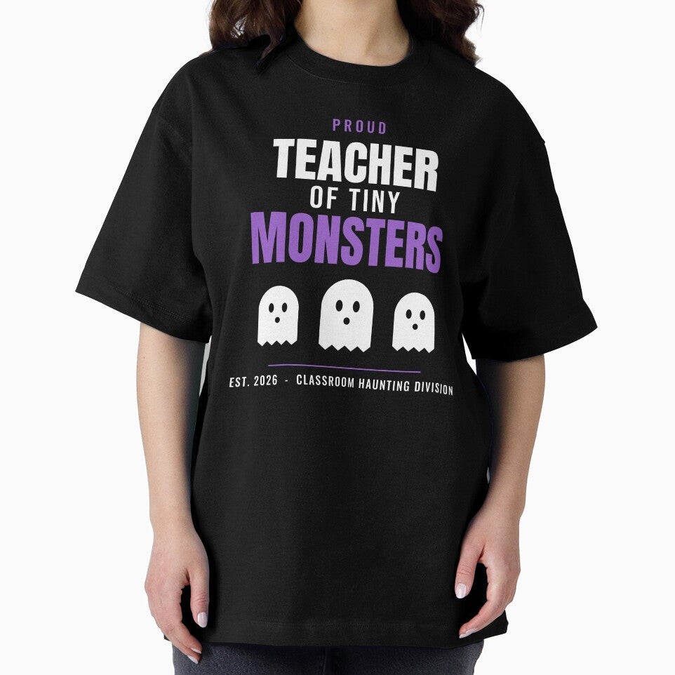 Proud Teacher of Tiny Monsters Halloween 2026 by PeaksAndPrints
