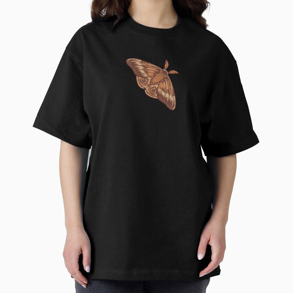 Brown Cottagecore Moth by Somewhere in the Sea