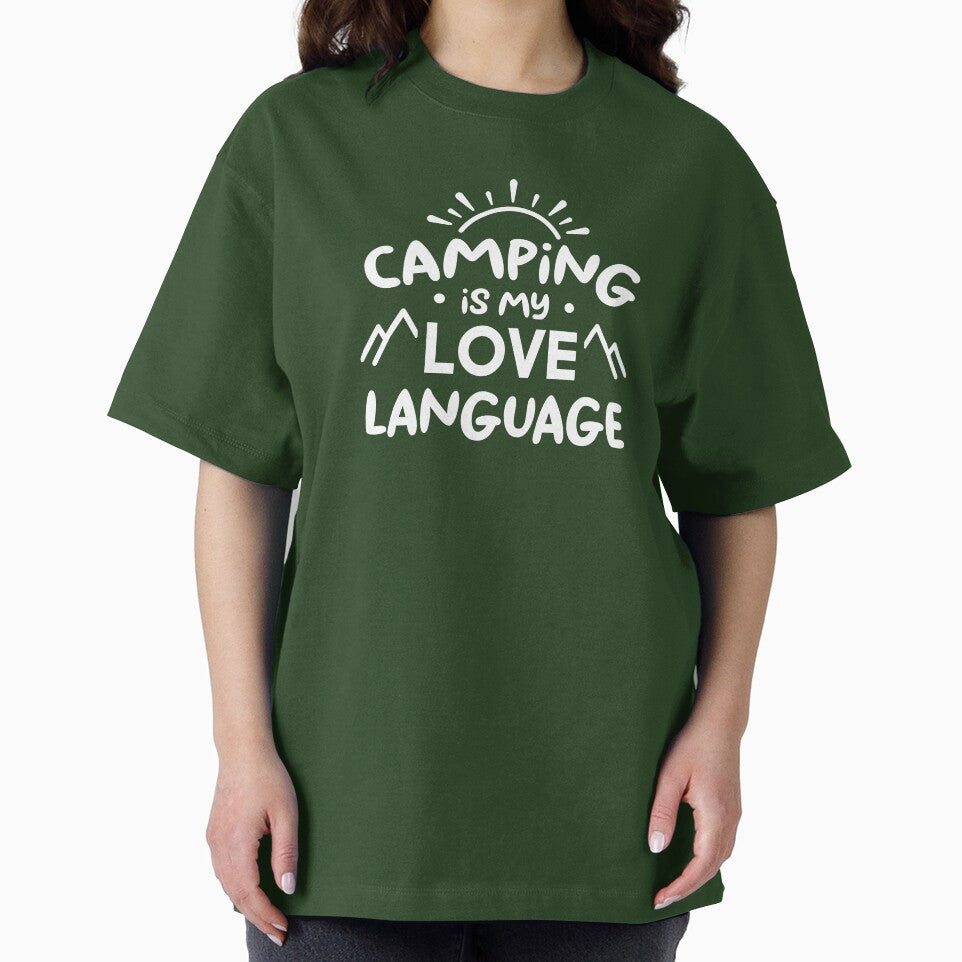 Camping Is My Love Language (Green BG) by FilipeFerreira