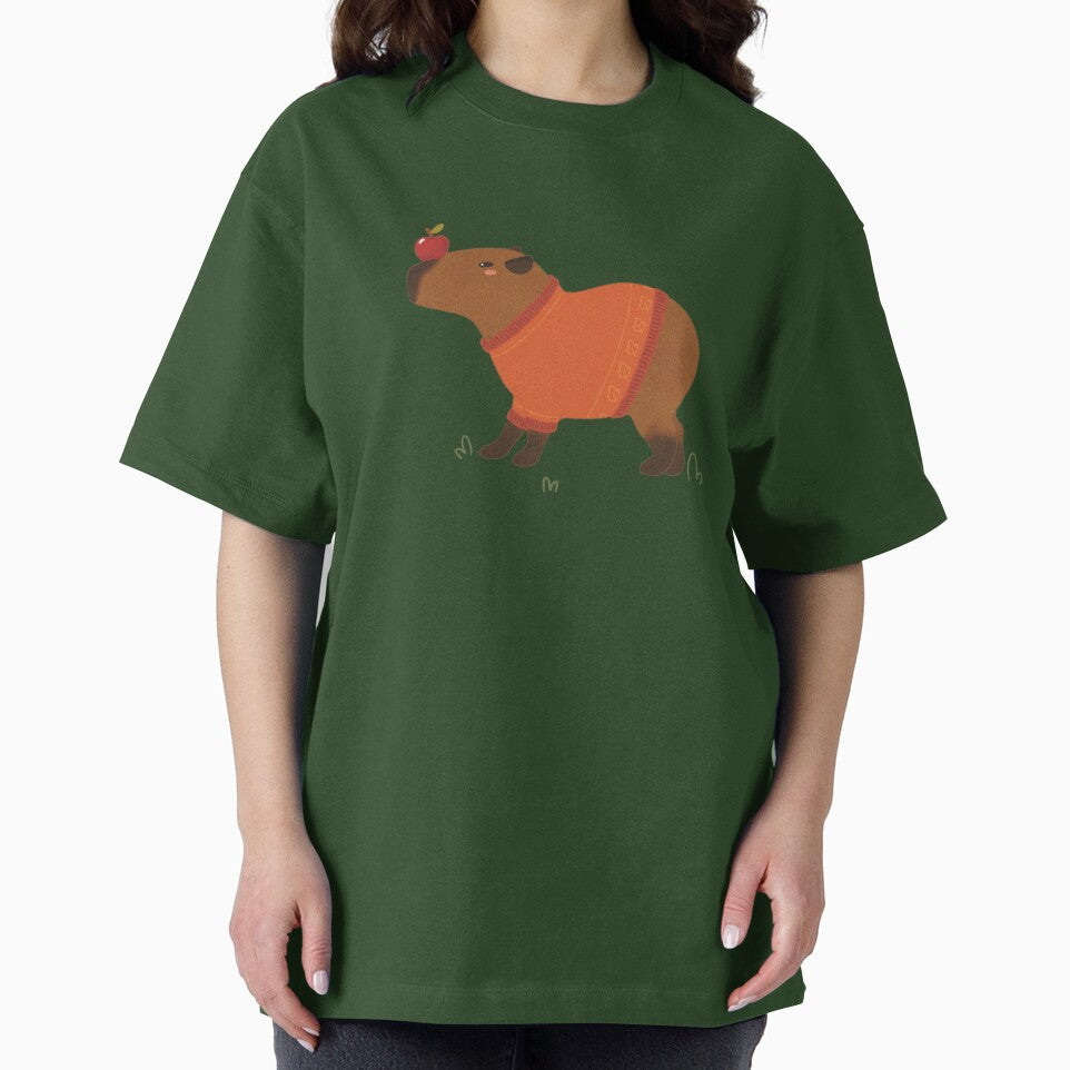 Autumn Capybara by Samantha Ammon