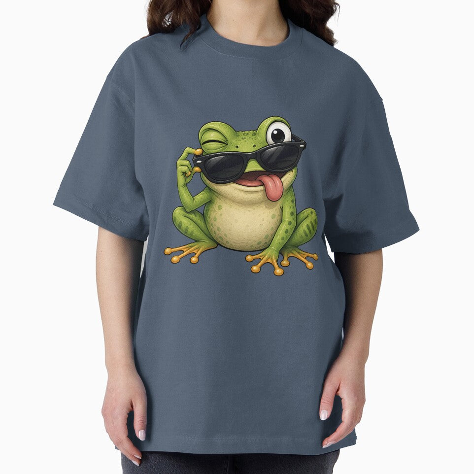 Cool Frog with Sunglasses by SurrealSproutz