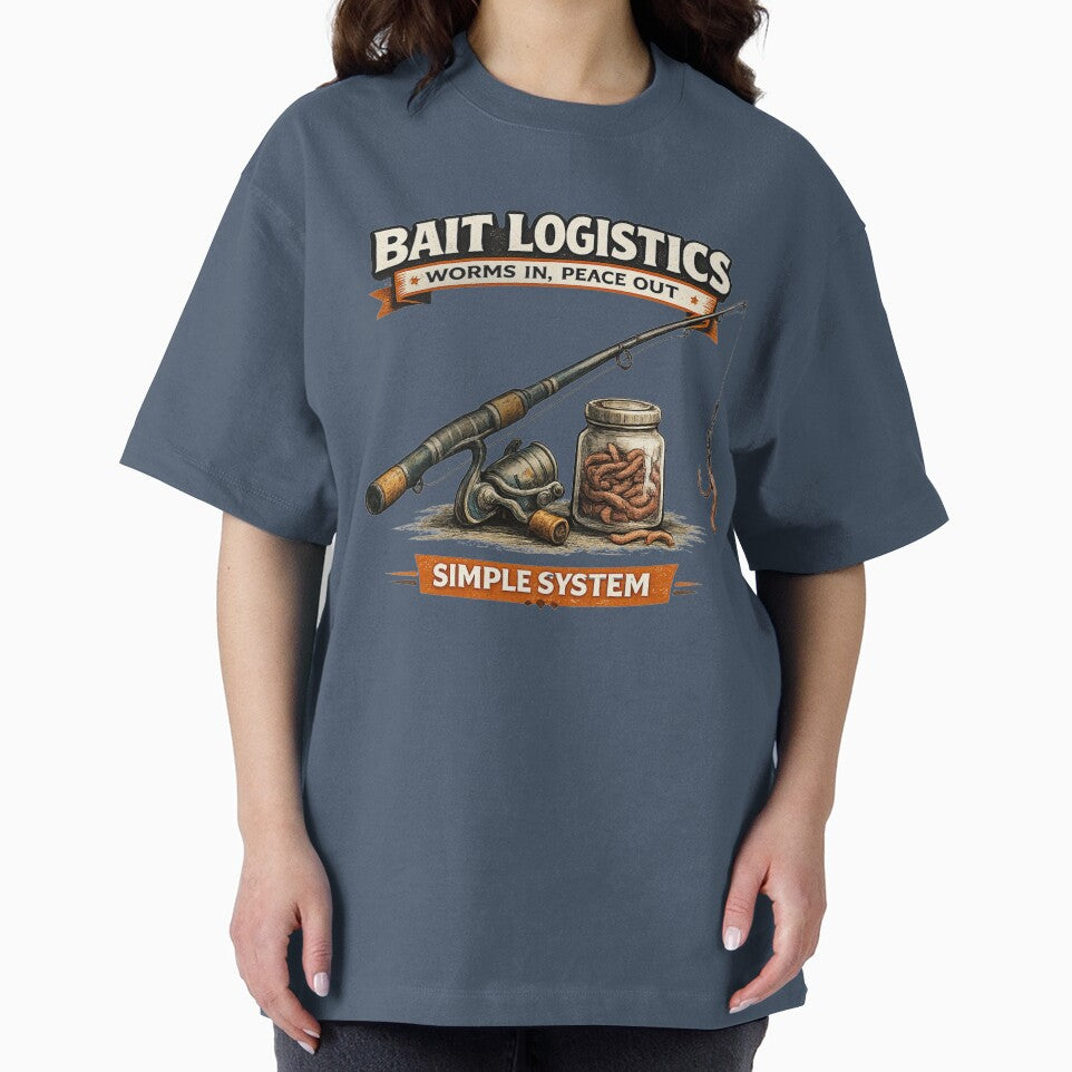 Bait Logistics Fishing Humor by THREADACTED