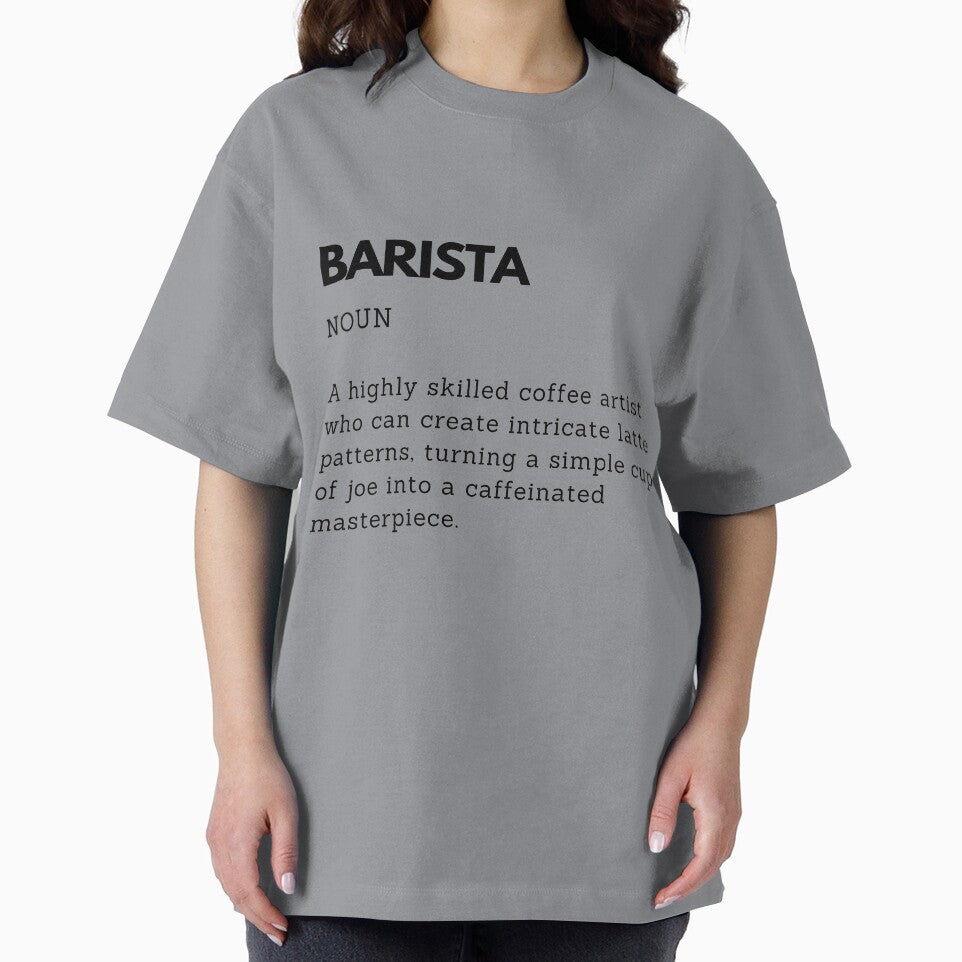 Funny Barista Definition – Coffee Lover Humor by PakoArtStudio