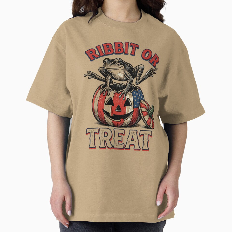 Ribbit Or Treat Frog by Tiffany Roy