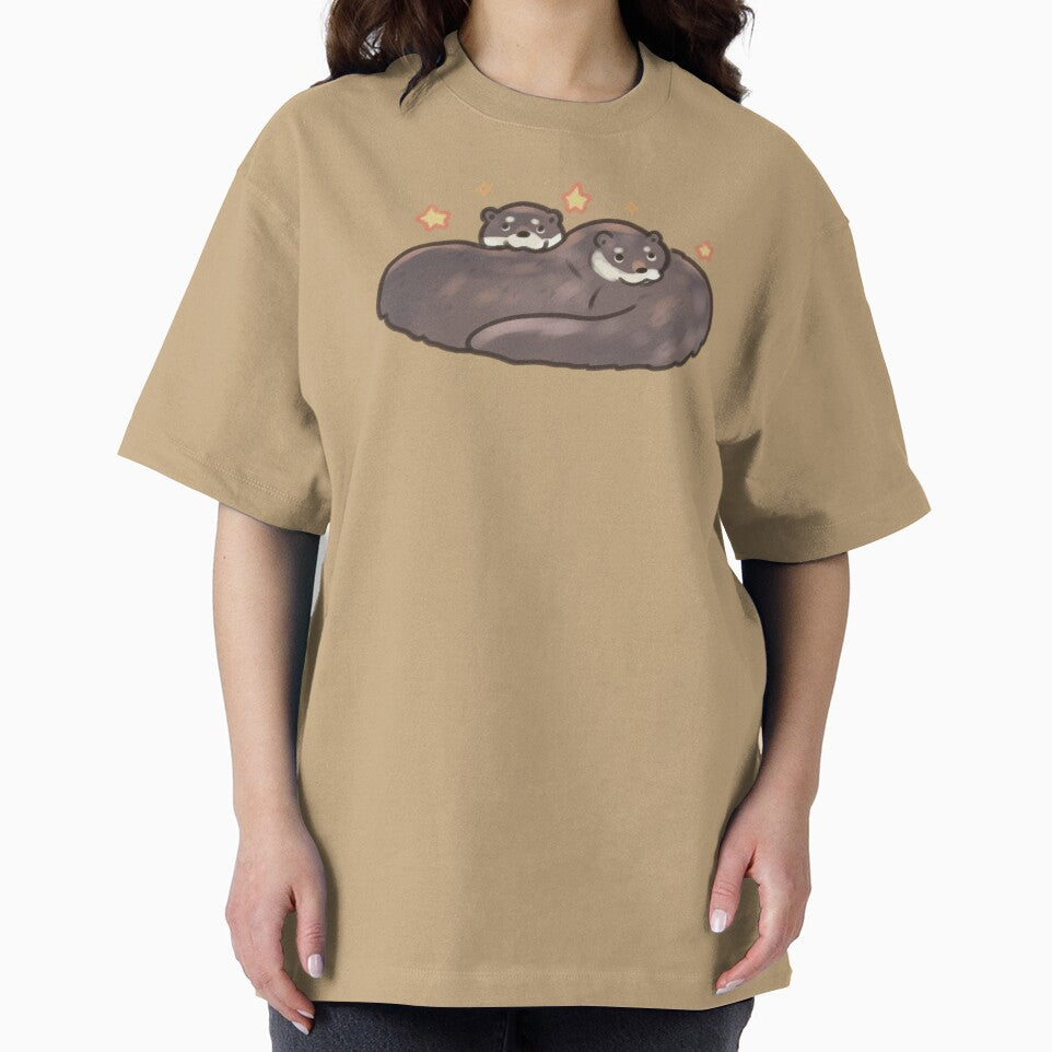 Cute otters illustration by Artofmayara