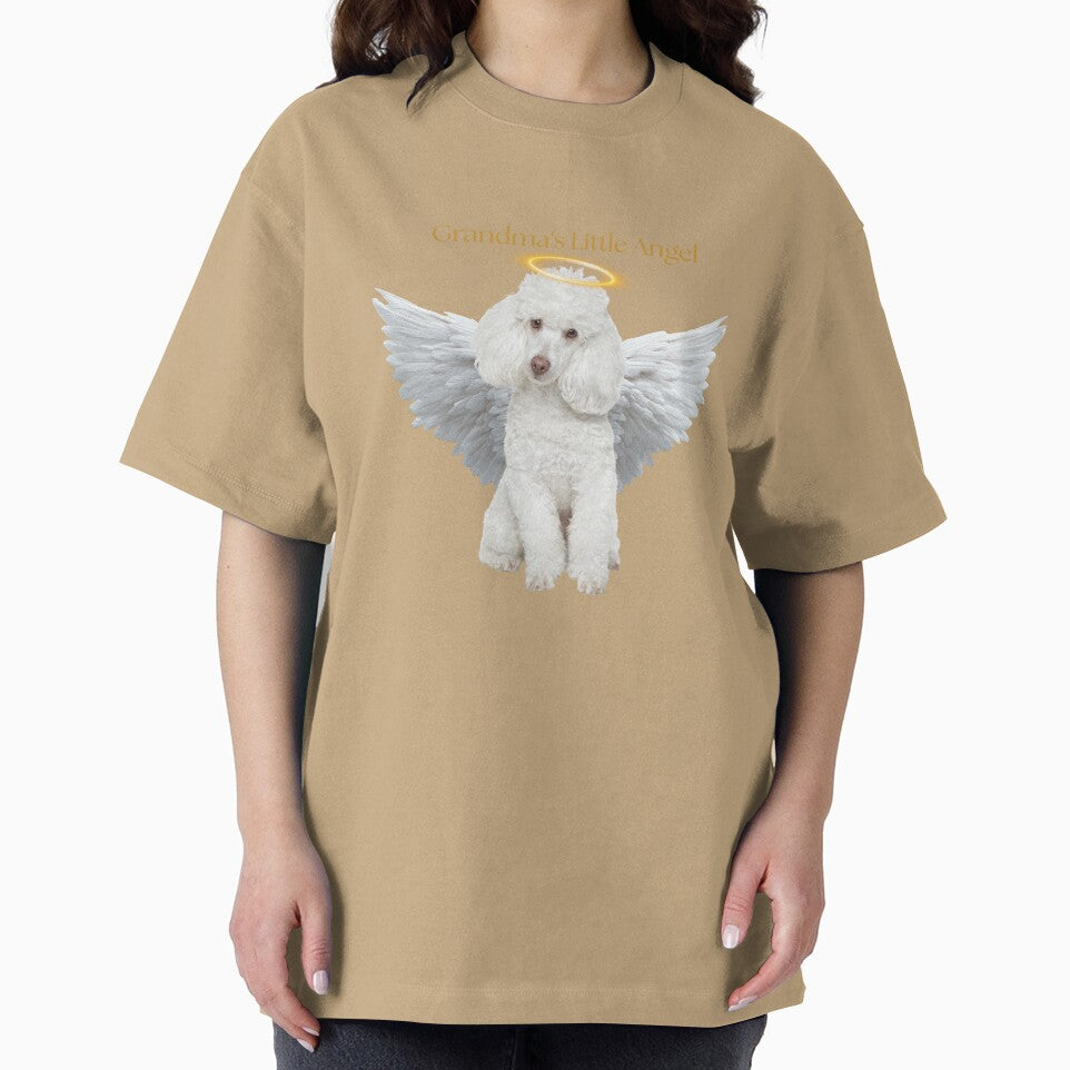 Grandmas Little Angel Cute Poodle Gift Grandma Dog by chaos-and-curls