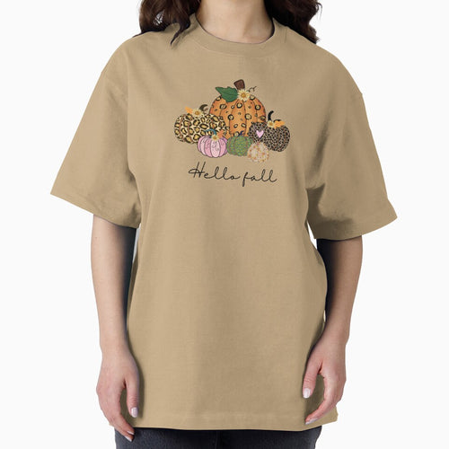 "Hello Fall: Stylish Pumpkin Print" by MalibuMaiden28