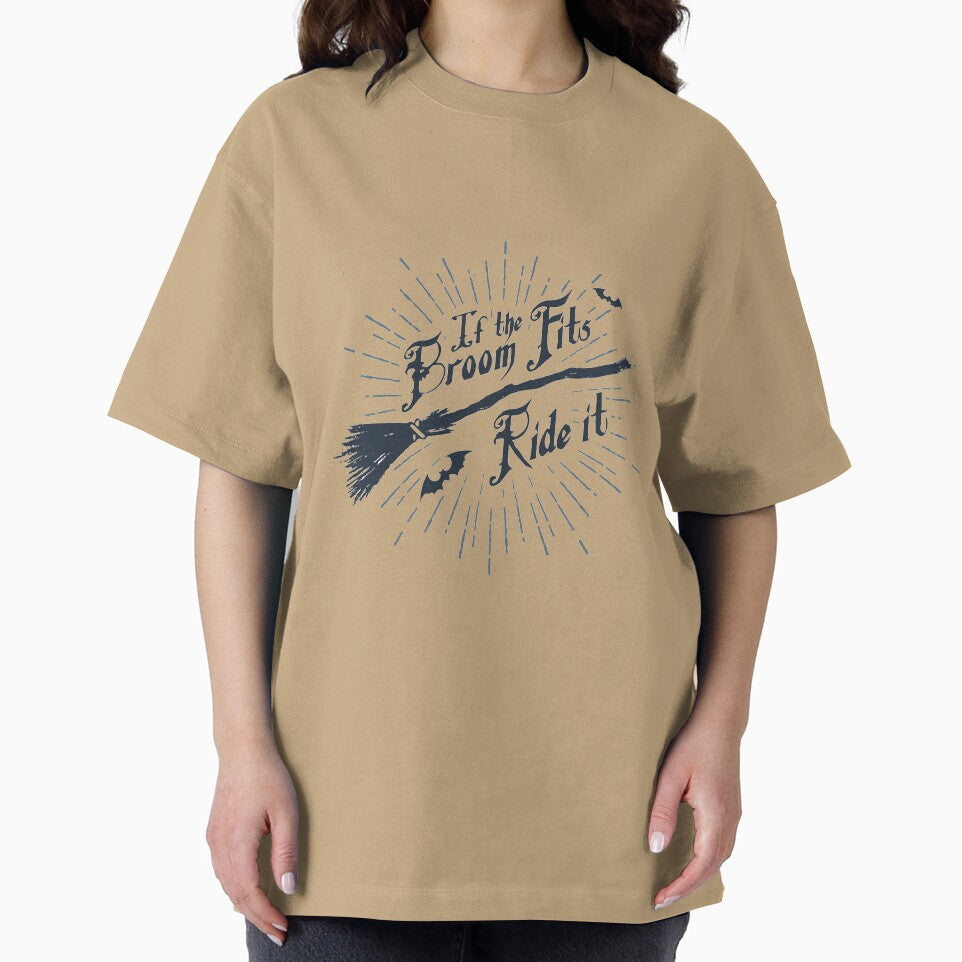 If The Broom Fits Ride It Funny Halloween Party Gift For Men And Women by Dadjokes Co