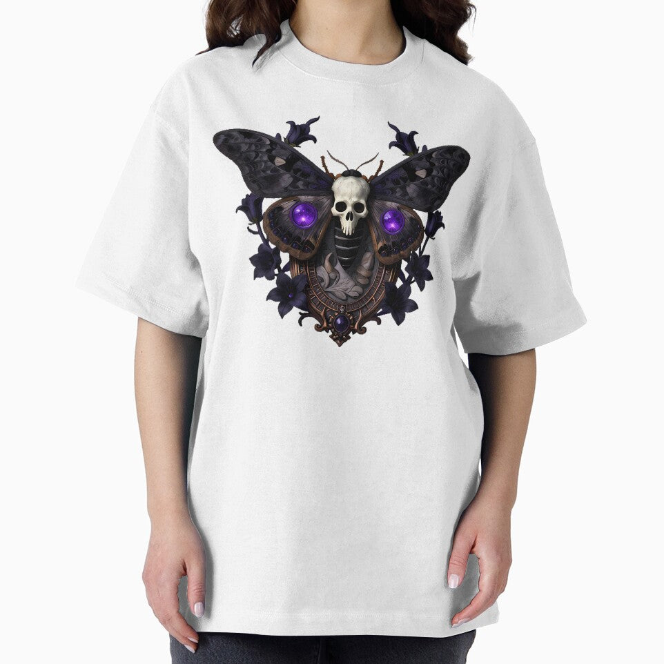 Gothic Cemetery Deaths Head Hawkmoth by IllumeInk