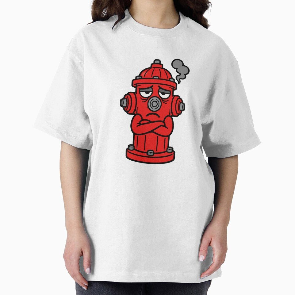 Firefighter Humor Tired Fire Hydrant by Alphakenon