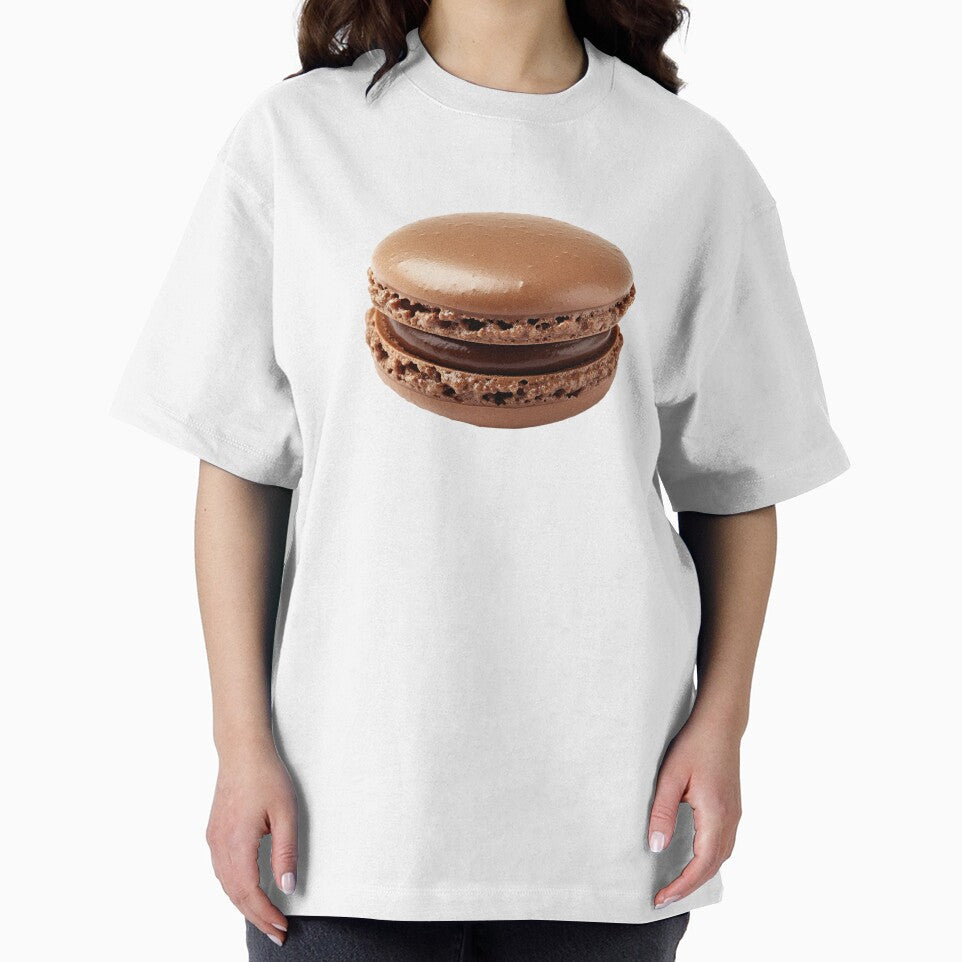 Cozy Autumn Chocolate French Macaron by jianina-alondra