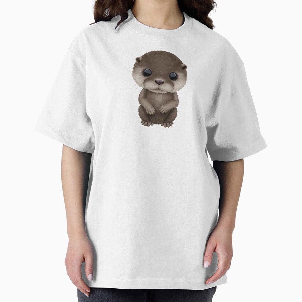 Cute Baby Otter by JeffBartels