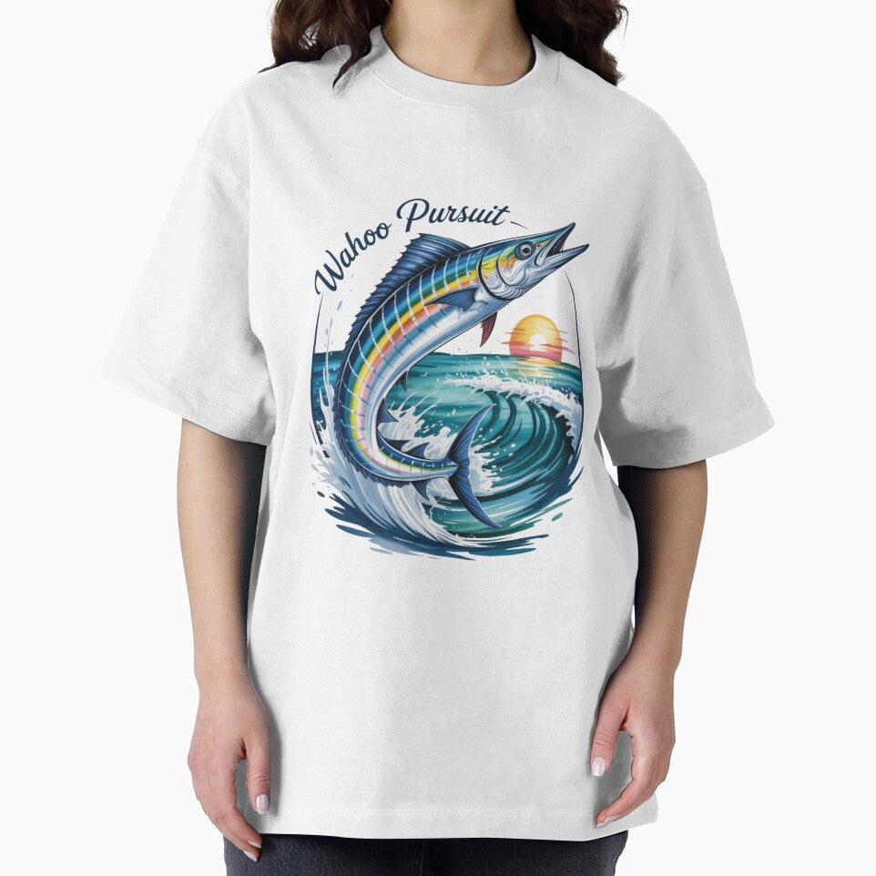 Wahoo Pursuit: Ocean Speed at Dawn by FusiTink