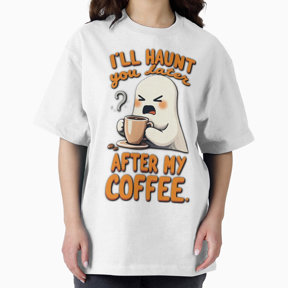 I'll haunt you later, after my coffee, by 4FlagsCreations