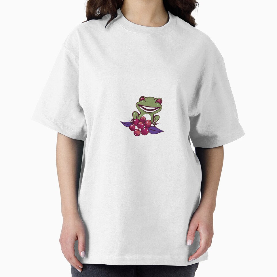 Frog and Cranberries by OddSpiderArt