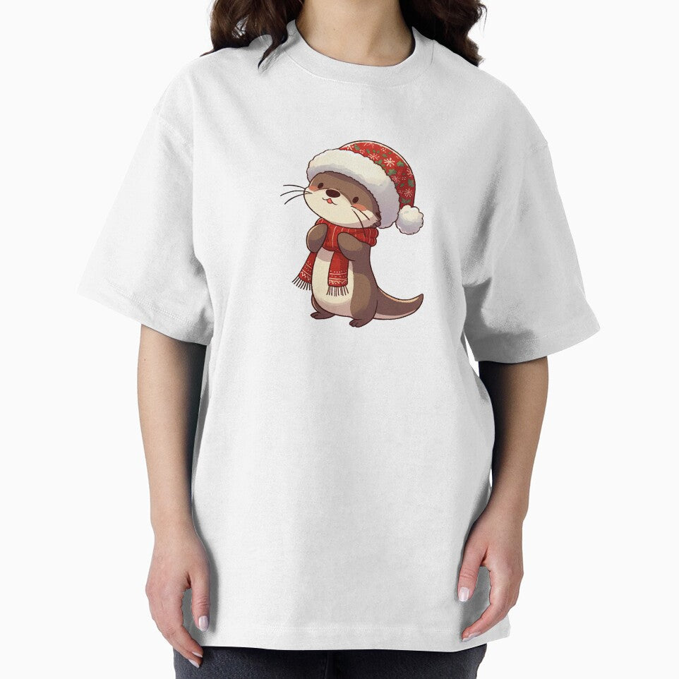 Cute Christmas Otter by KAI-Studio