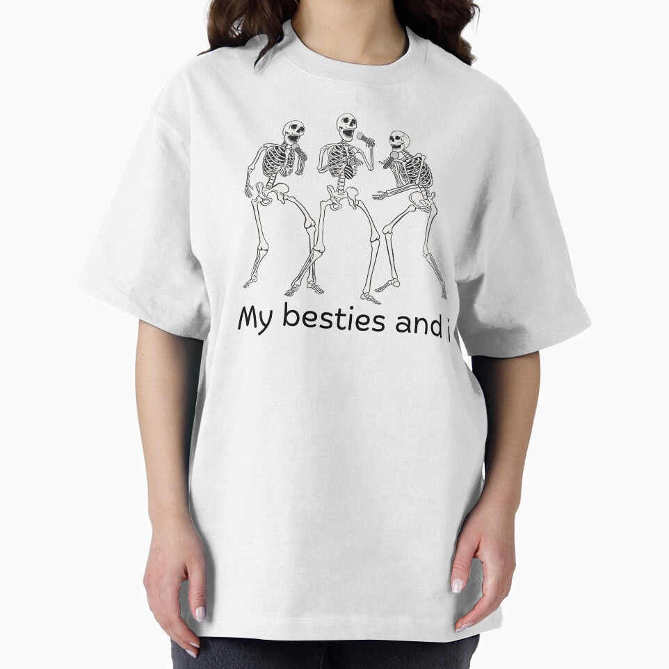 Funny Spooky Friends Spooky Skeleton by CCKimShop