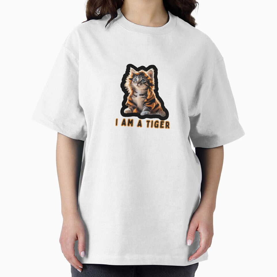 Cute Cat | Cat lover | gift for a cat lover  | cat gift | RRR I AM A TIGER by FitEnvy