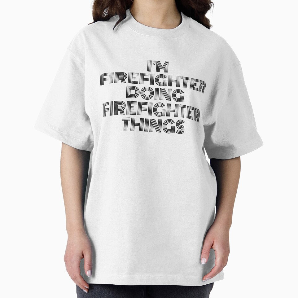 I'm Firefighter Doing Firefighter Things Vintage Quote by SVPOD