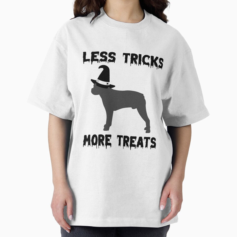 Less Tricks More Treats  – French Bulldog Cute Halloween Dog by Hintotees