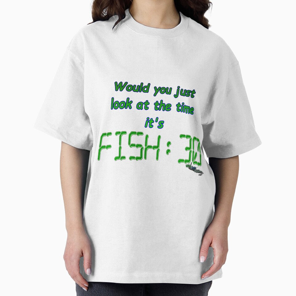 It's half passed time to be fishing by graphitees