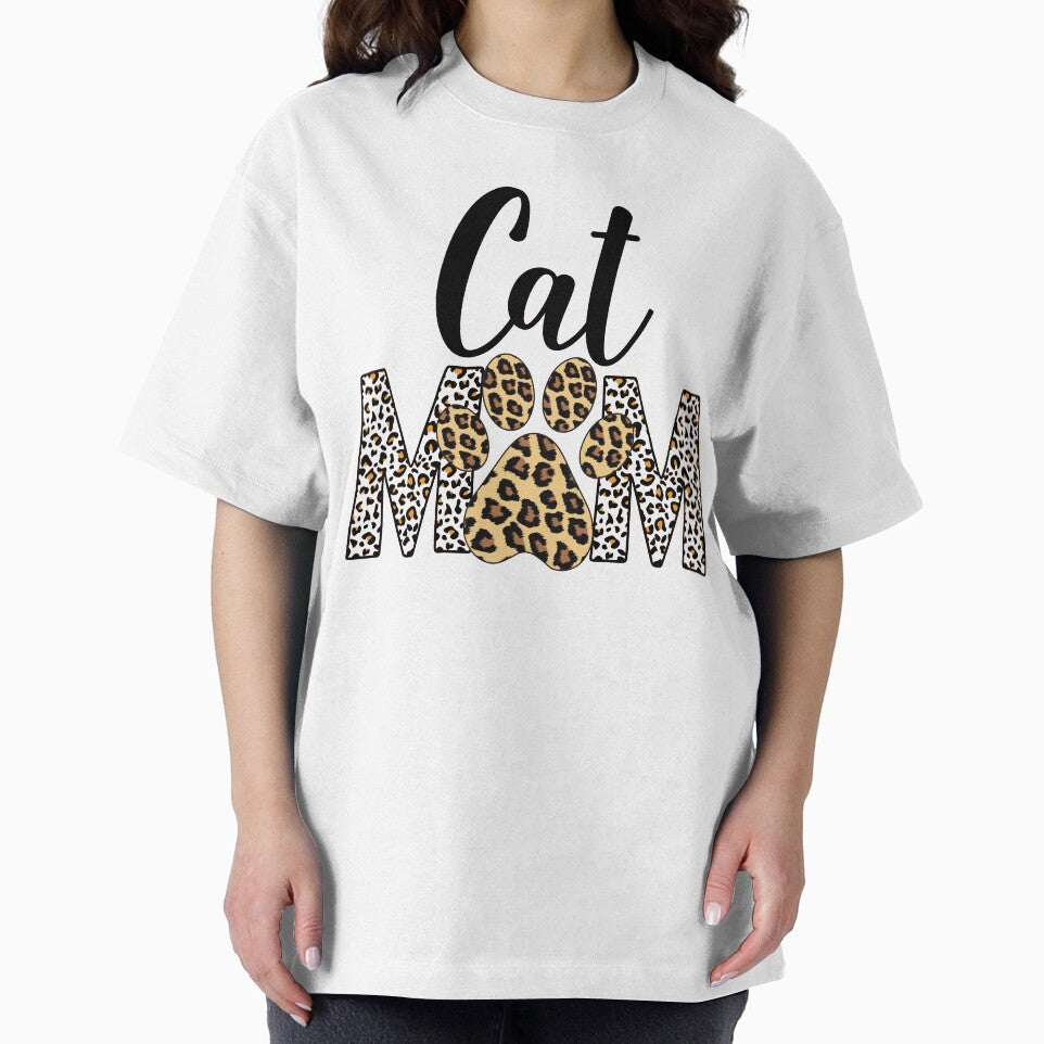 Leopard Print Cat Mom by Jewelspride