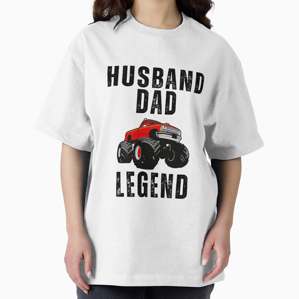 husband dad trucker legend by IHRArt