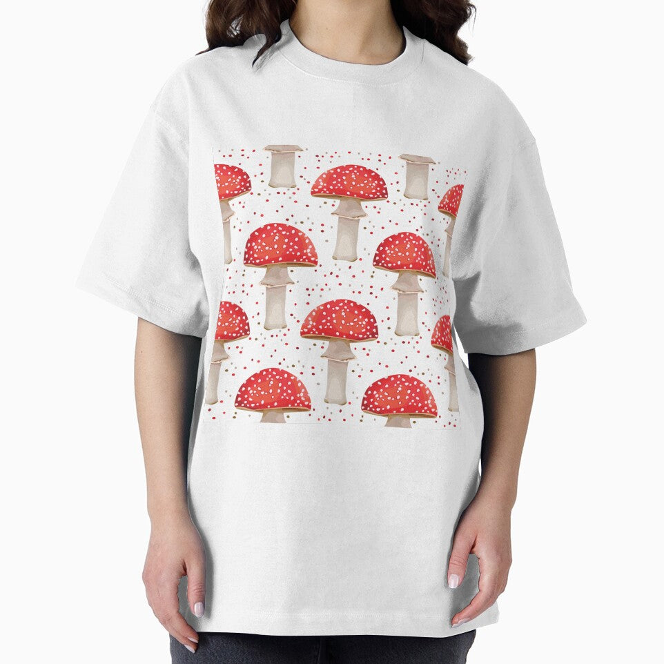 Red poisonous mushroom by VannaShanha