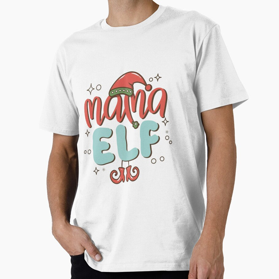 MAMA ELF, MAMA Christmas tee by NitroStudio