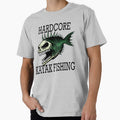 Hardcore Kayak Fishing skull fish transparent background by StewRat
