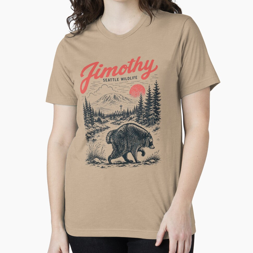 Jimothy Raccoon - Seattle Raccoon - Jimothy Seattle Wildlife by KravinaPhol