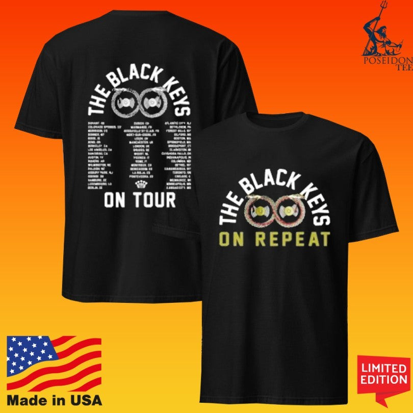 The Black Keys Black Nrnf On Repeat Tour Unisex