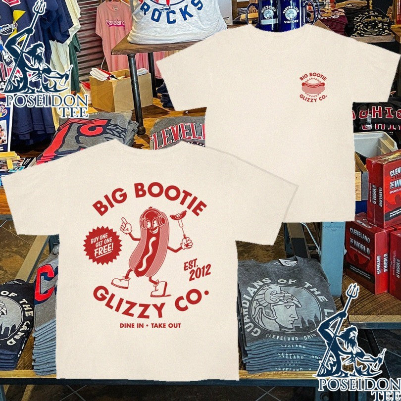 Two Friends Big Bootie Glizzy Ivory Unisex