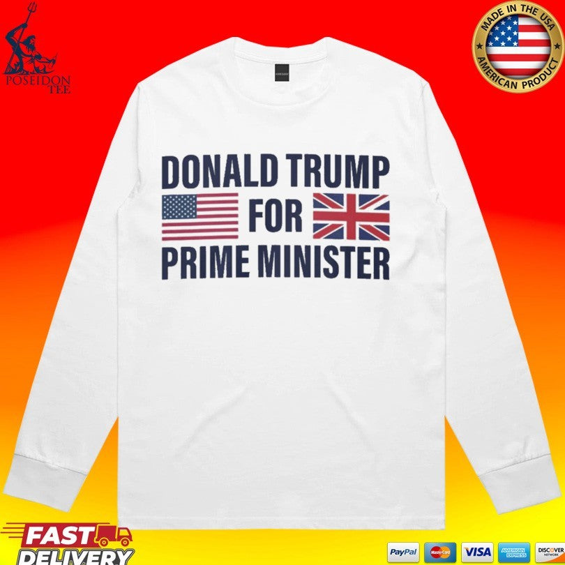 Tyson Fury Donald Trump For Prime Minister Unisex