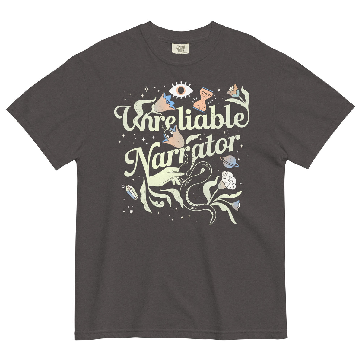 Unreliable Narrator Men's Relaxed Fit Tee Unisex