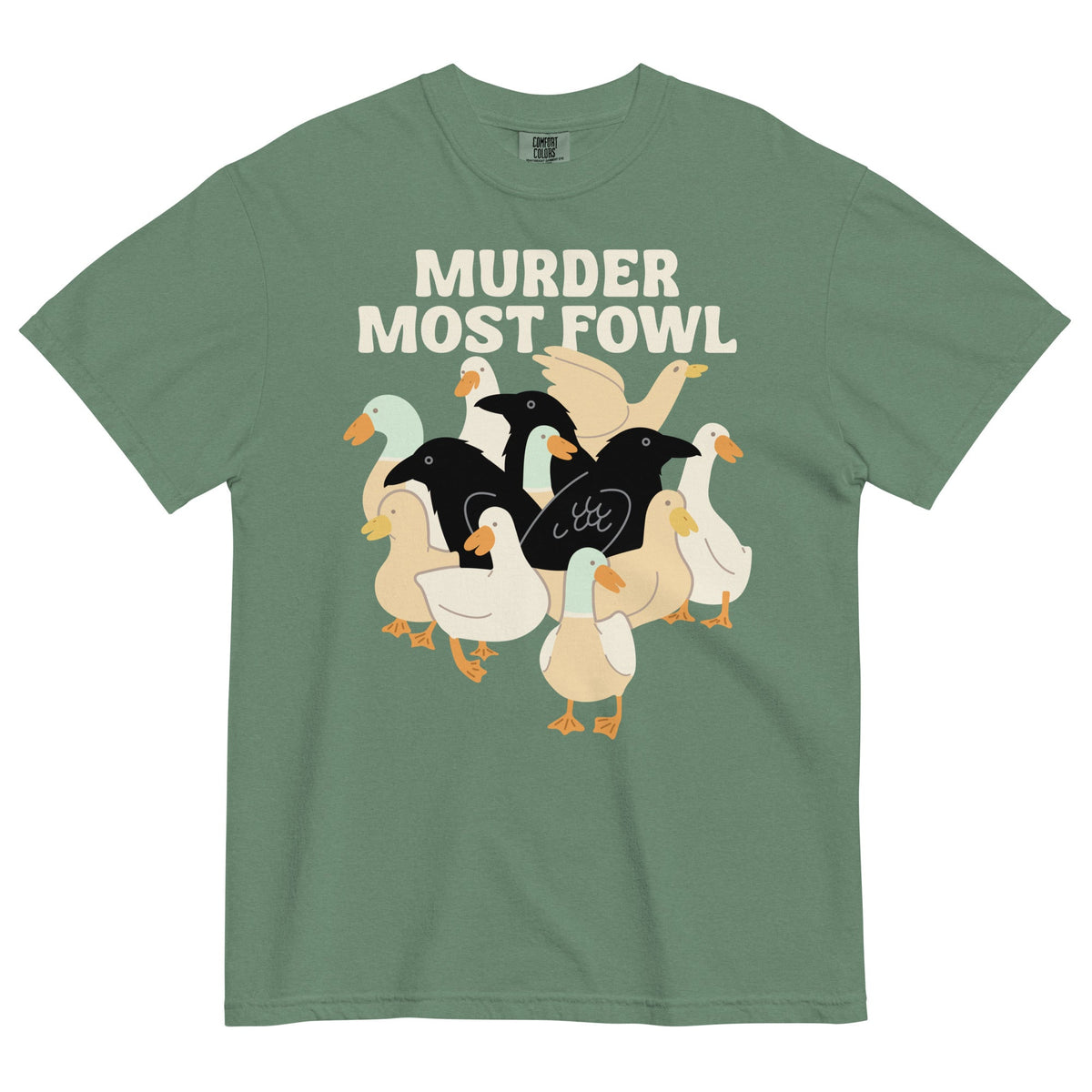 Murder Most Fowl Men's Relaxed Fit Tee