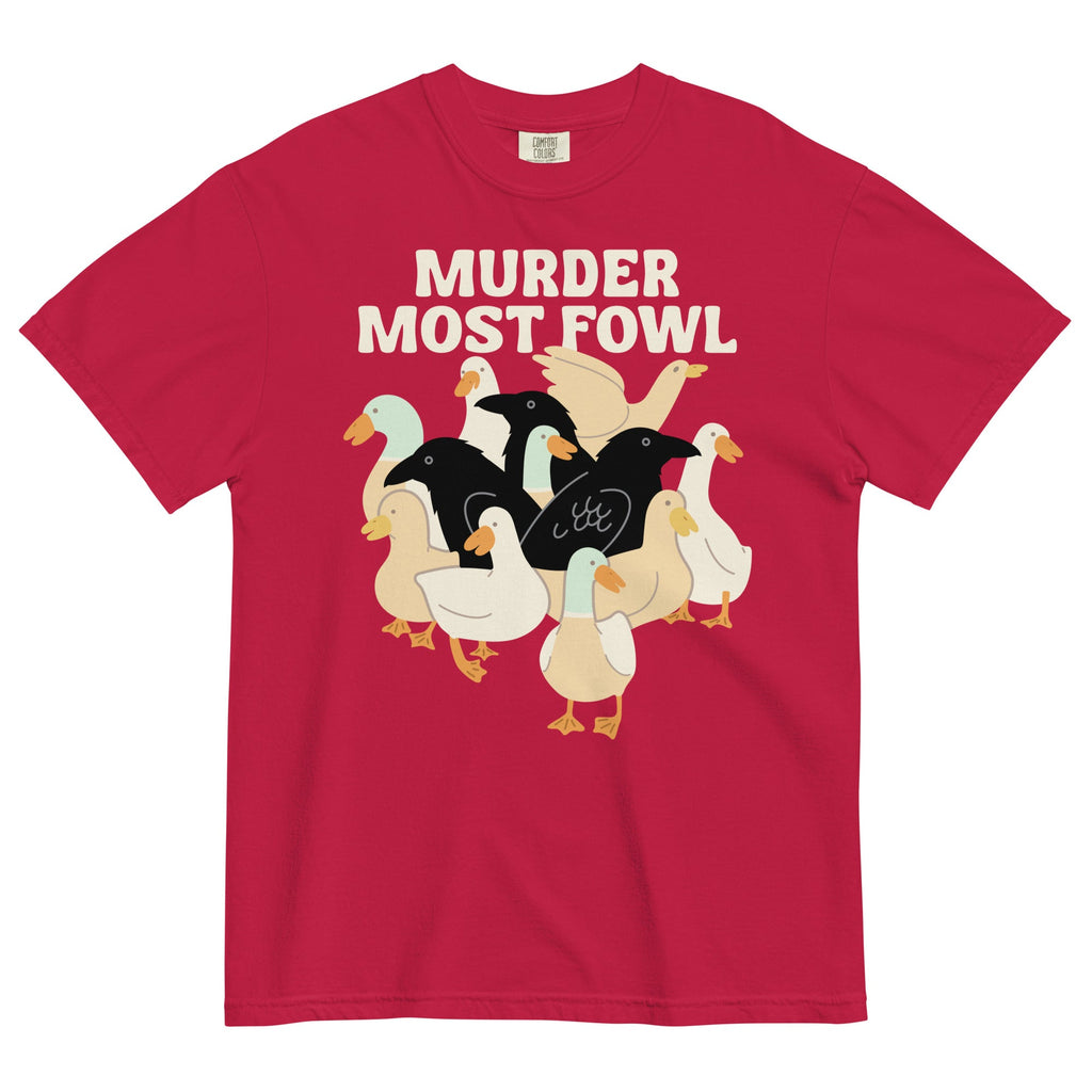 Murder Most Fowl Men's Relaxed Fit Tee