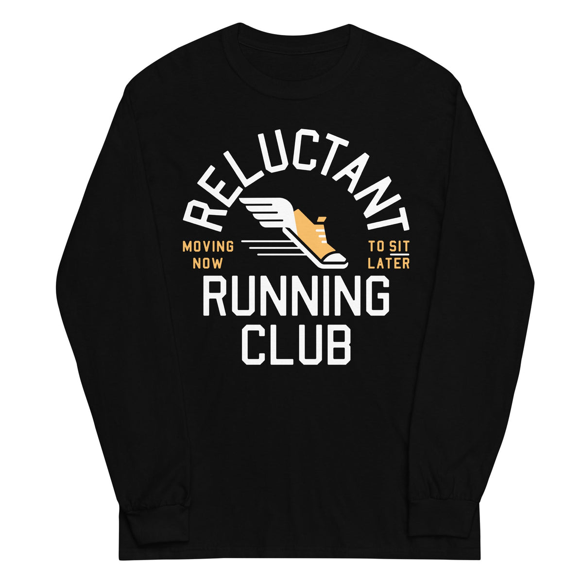 Reluctant Running Club Unisex Long Sleeve Tee