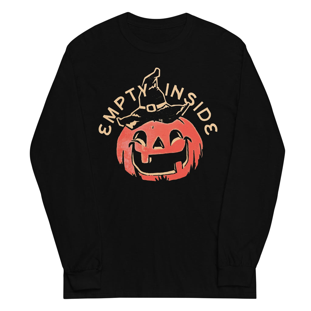 Empty Inside Pumpkin Unisex Long Sleeve Tee