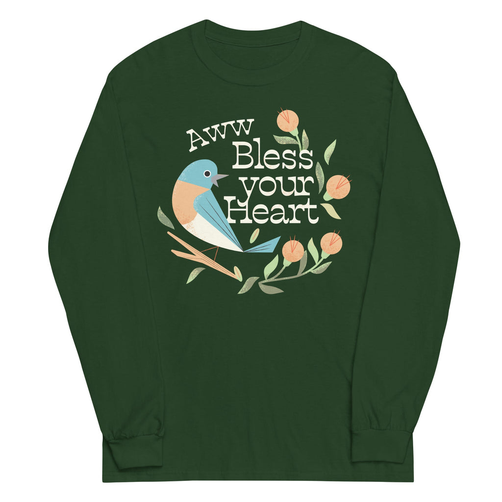 Aww Bless Your Heart Unisex Long Sleeve Tee