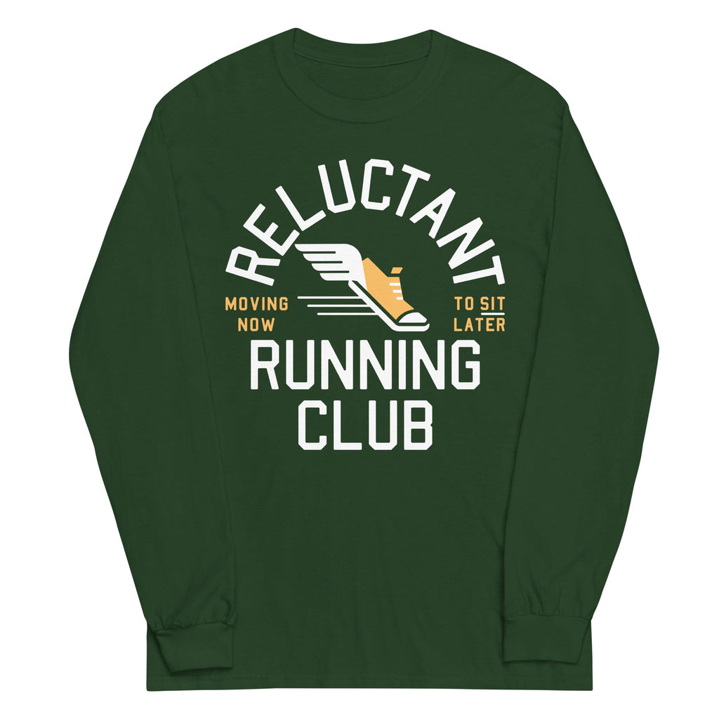 Reluctant Running Club Unisex Long Sleeve Tee