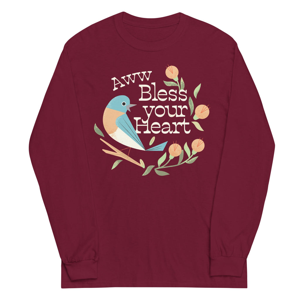 Aww Bless Your Heart Unisex Long Sleeve Tee